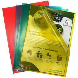 L-Karte Exacompta 58340e obere und seitliche Öffnung PP (Polypropylen)