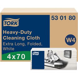 Tork Reinigungspapier 530180 W4 Premium Weiß 4er Pack