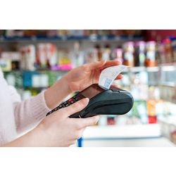 Registrierkassenrolle Exacompta 5740100se weiß 46 g