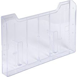 Prospekthalter Exacompta Office 64158d horizontal transparent