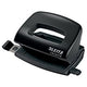 Leitz nexxt recycle Mini-Lochstanzer – stanzt bis zu 10 Blatt – schwarz