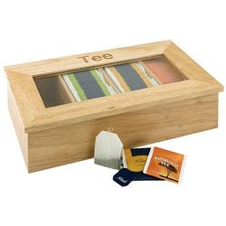 Teetruhe esmeyer 400-2354 beige 33,5 x 20 cm