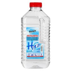 Destilliertes Wasser Klax 130690k 2 l
