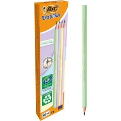 Bleistift Bic 518307 Bleistiftspitze Pastellgrün, Pastellgelb, Pastellrosa, Pastelllila