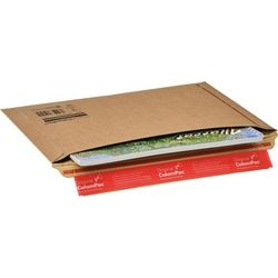 Kartonumschläge colompac cp 015.07.020 braune Wellpappe