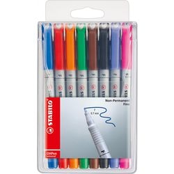 Stabilo ohpen feiner löschbarer Marker im Etui – 8 Stk.