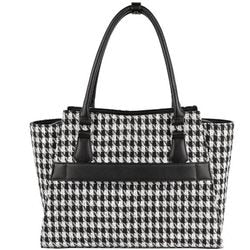 Laptoptasche socha so-089 Reißverschluss weiß, schwarz