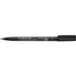 Permanentmarker Staedtler Lumocolor schwarz 0,6 mm