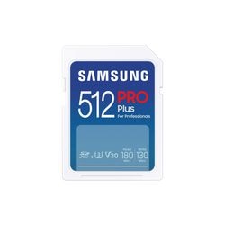 MicroSD-Karte Samsung Pro Plus 512 GB weiß