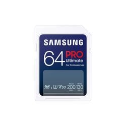 MicroSD-Karte Samsung Pro Ultimate 64 GB weiß