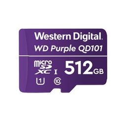 MicroSDXC-Karte Western Digital WD Purple 512 GB Lila