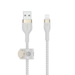Belkin Ladekabel caa010bt2mwh weiß USB-A-Stecker auf Apple Lightning