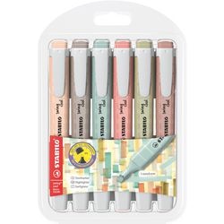 Stabilo Swing Cool Naturecolors Textmarker - 6 Stk.