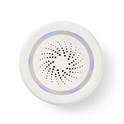 Alarm nedis smartlife wifisi10cwt weiß