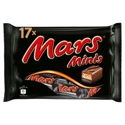 Mini-Schokoriegel Mars Minis 17 Stück à 18 g