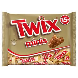 Mini-Schokoriegel Twix Minis 15 Stück à 20 g