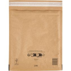 Gefütterte Briefumschläge mail lite e 2 gold ohne Fensterklebestreifen