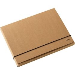 Dokumentenmappe Djois Kraft Line A4 brauner Karton