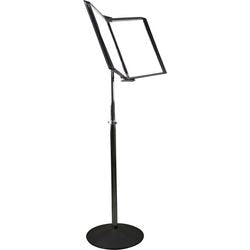 Bodenständer djois tarifold a4 schwarz PVC (Polyvinylchlorid)