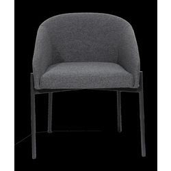 Sessel meets powered by paperflow milo 570 x 500 x 710 mm 120 kg silber