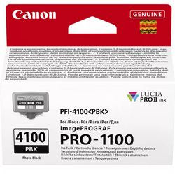 Tintenpatrone Canon PFI-4100PBK Foto Schwarz Original