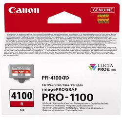 Tintenpatrone Canon PFI-4100R rot Original