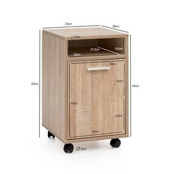 Wohnling Schubladenelement 0 Schubladen 330 (B) x 380 (T) x 600 (H) mm