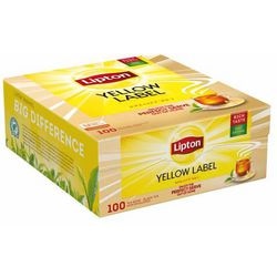 Schwarzer Tee Lipton 8720608019854 fgs gelbes Etikett 100 Portionen