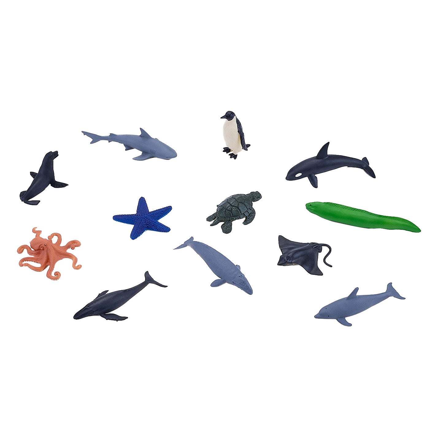 Mojo Sealife Mini Meerestiere Spielset, 12dlg. 380056