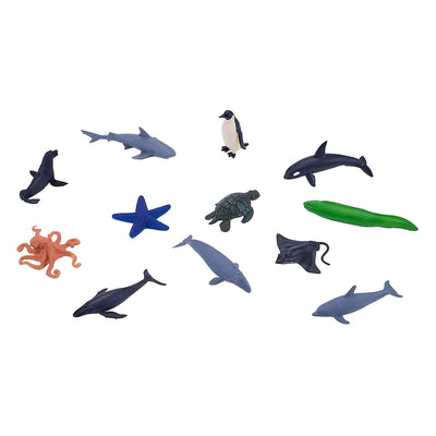 Mojo Sealife Mini Meerestiere Spielset, 12dlg. 380056