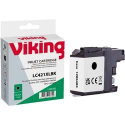 Tintenpatrone Viking LC-421XLBK kompatibel schwarz
