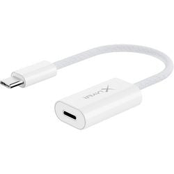 Ladekabel xlayer USB-C Stecker auf Apple Lightning 12 cm weiß