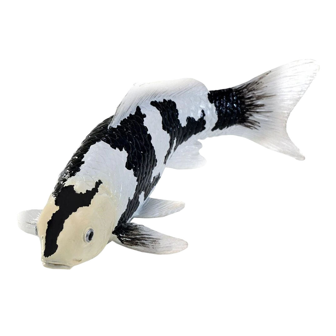 Mojo Koi-Kollektion – Shiro Utsuri Koi Schwarz und Weiß 381120