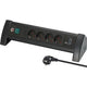 Brennerstuhl Premium Office-Line Steckdosenleiste mit 4 Steckerleisten mit USB C PD 30W und USB A 18W (Made in Germany, Verteilerkasten mit 1,8m Kabel und Schalter, Steckdosenleiste ideal für den Schreibtisch)