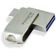 Integrierter USB-Stick 32 GB Metall Dual USB-C und USB 3.0 – 9500280
