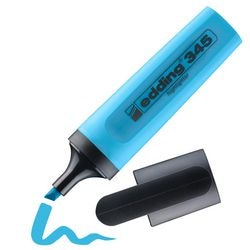 Textmarker edding 345 blau permanent nachfüllbar