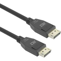 Displayport-Kabel, Display-Port-Stecker, Display-Port-Stecker, 3 m, Schwarz