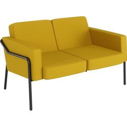 Zweisitzer-Sofa Medso Classic c2medlclsx1011 gelb