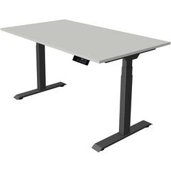 Sitz-Steh-Schreibtisch Kerkmann Move 1 stabil grau 1270 mm x 1400 mm