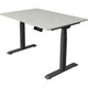 Sitz-Steh-Schreibtisch Kerkmann Move 1 stabil grau 1270 mm x 1200 mm