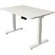 Sitz-Steh-Schreibtisch Kerkmann Move 1 stabil weiß 1270 mm x 1200 mm