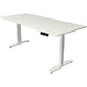 Sitz-Steh-Schreibtisch Kerkmann Move 1 stabil weiß 1270 mm x 1800 mm
