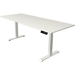 Sitz-Steh-Schreibtisch Kerkmann Move 1 stabil weiß 1270 mm x 2000 mm