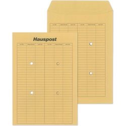 Hauspostumschläge ohne Markenzeichen, braun, 250 mm x 250 mm x 353 mm
