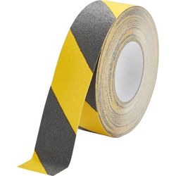 Strapazierfähiges Duraline Grip 1083130 Anti-Rutsch-Band schwarz, gelb (L x B) 15 m x 50 mm 1 Stück