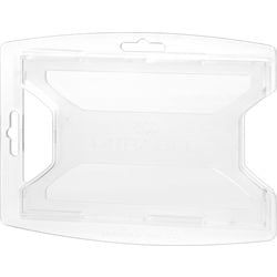 Sicherheitskartenhalter, langlebig, transparent, 8,4 mm x 100 mm x 74 mm