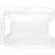 Sicherheitskartenhalter, langlebig, transparent, 8,4 mm x 100 mm x 74 mm