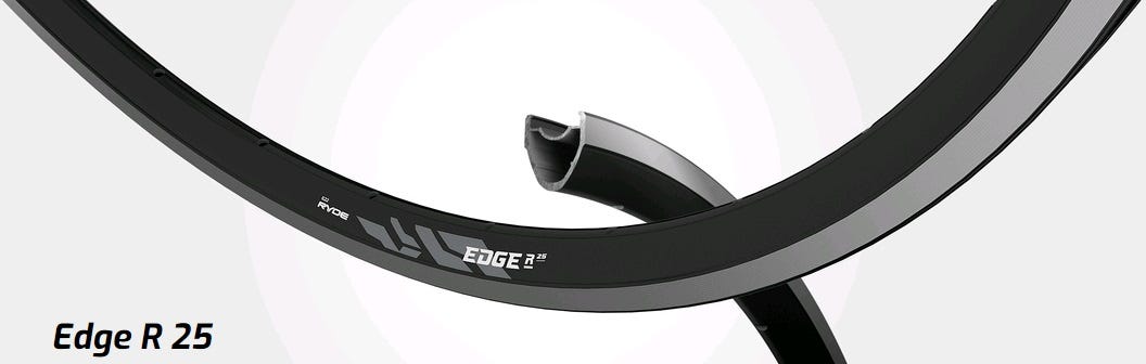 Ryde Felgenrand R25 28 622-18 32g schwarz