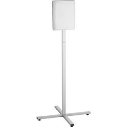 Bodenständer robust grau 638 mm x 638 mm x 1348 mm