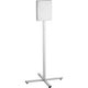 Bodenständer robust grau 638 mm x 638 mm x 1348 mm